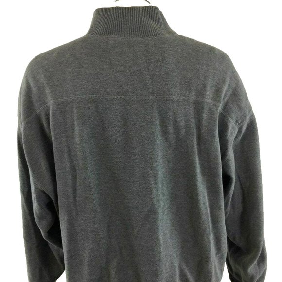 Tommy Bahama Flip Side Reversible Zip Sweater Sweatshirt XL Golf Fishing Mens - Picture 2 of 7